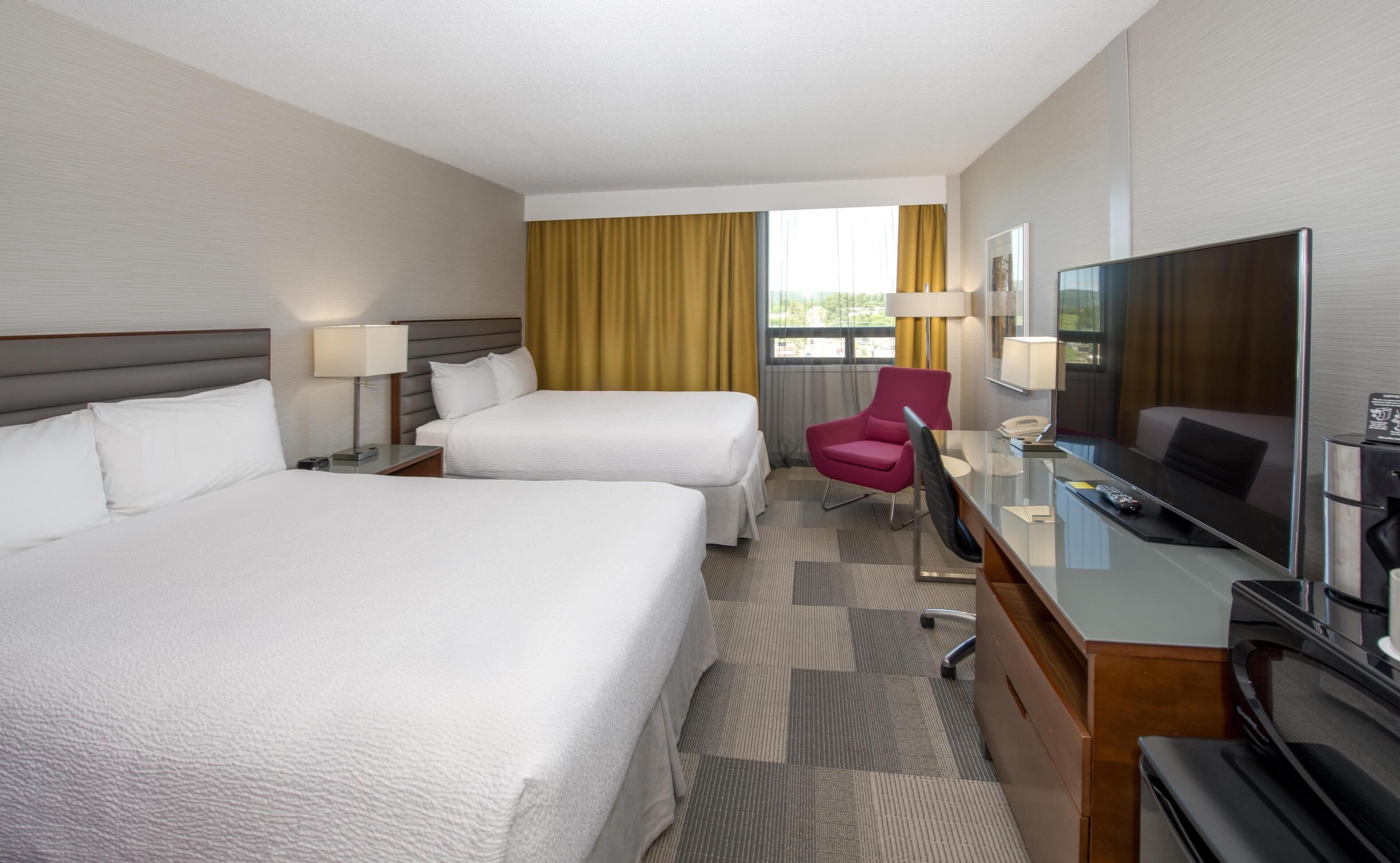 Room, 2 Queen Beds (Coast 2 Queens) | Premium bedding, down comforters, in-room safe, desk