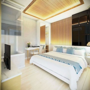 Deluxe Double Room | In-room safe, desk, rollaway beds, free WiFi - Hinn - Namm Hotel (Hua Hin)