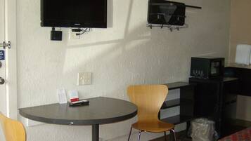 Standard Room, 2 Double Beds, Non Smoking | Blackout drapes, iron/ironing board, free WiFi, bed sheets