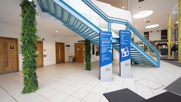 Interior entrance