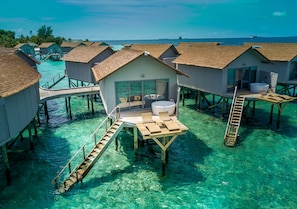 Overwater Villa with Swirl Pool | Exterior - Centara Ras Fushi Resort & Spa Maldives - Adults Only (Giravaru)