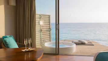 Free toiletries, hair dryer, bathrobes, slippers