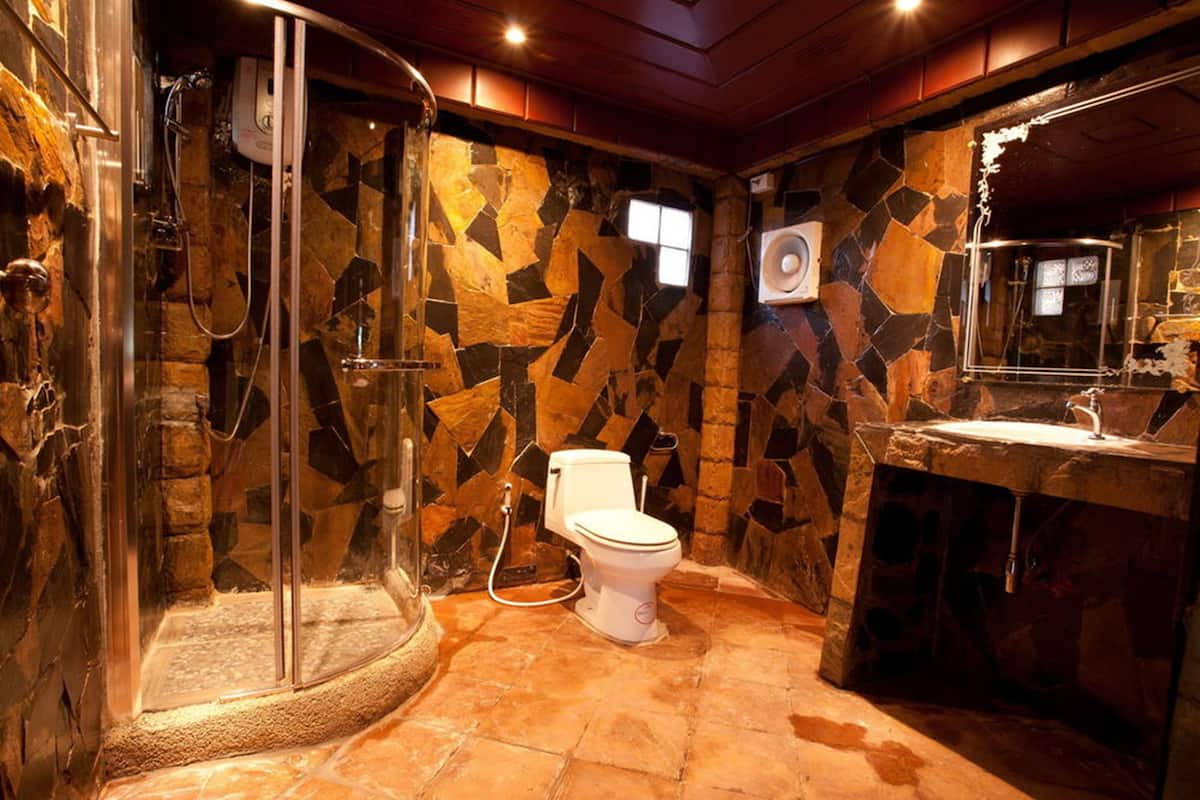 house, ground floor (sunset) | bathroom | free toiletries, towels