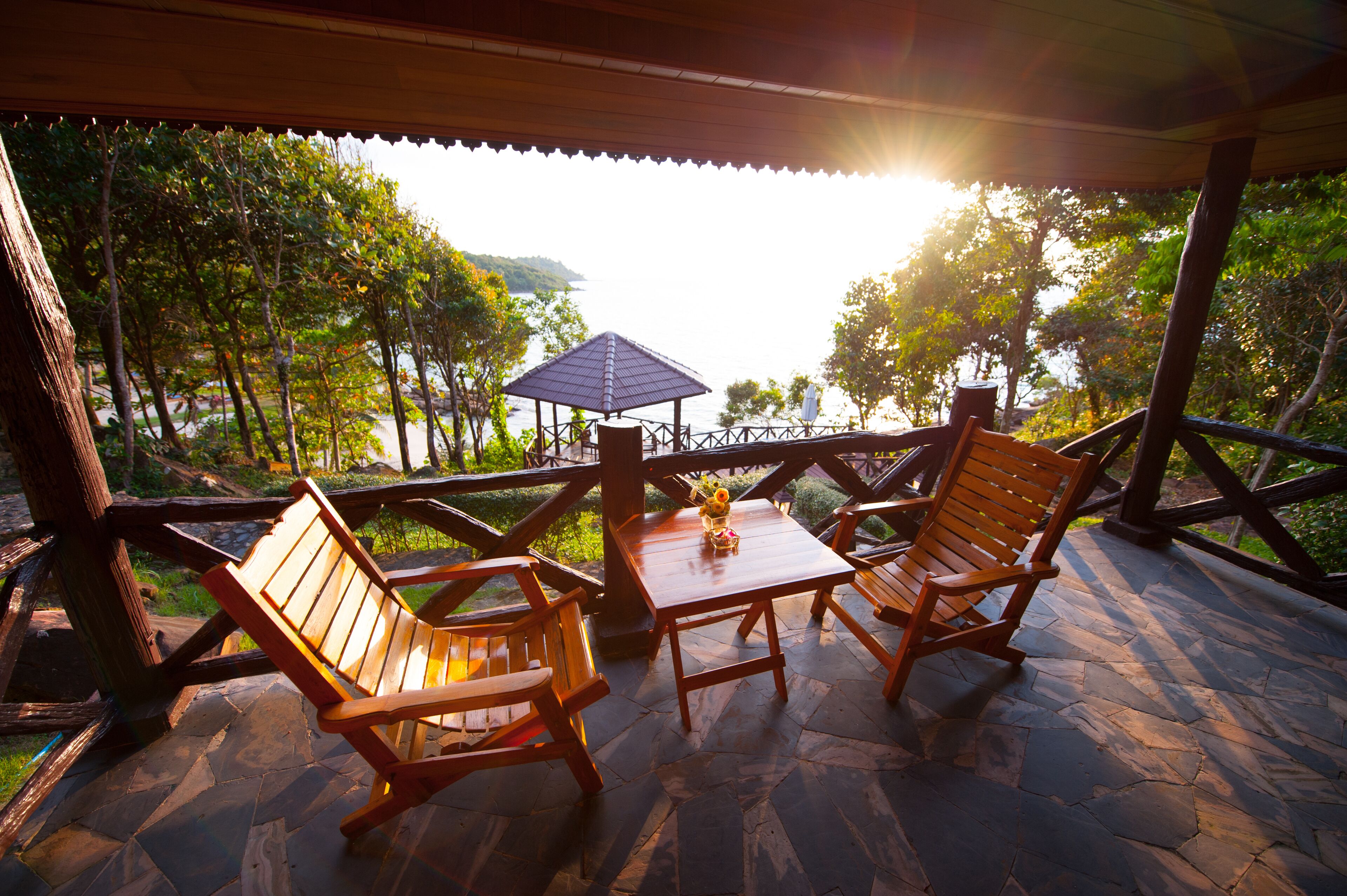 house, ground floor (sunset) | terrace/patio