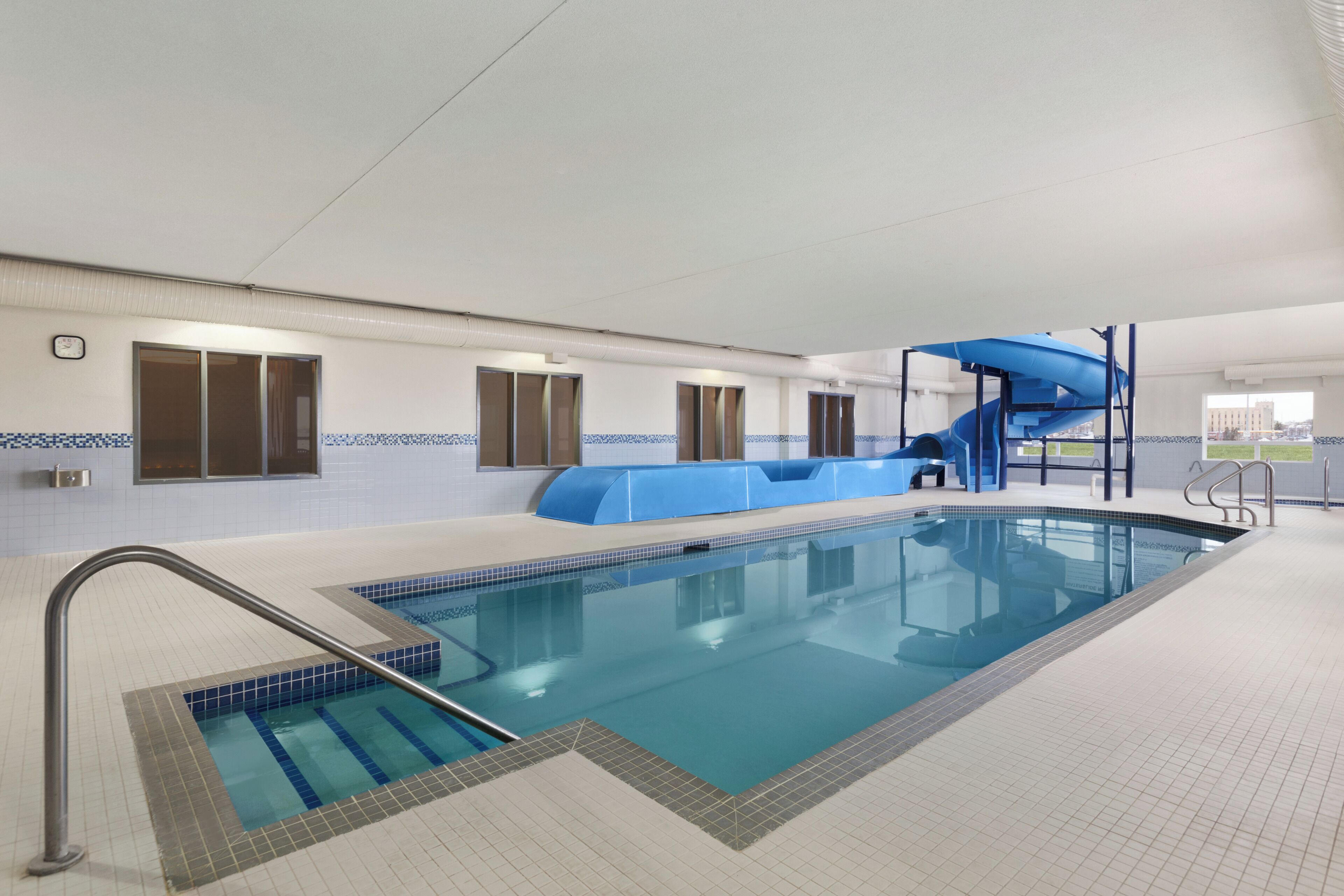 Una piscina techada
