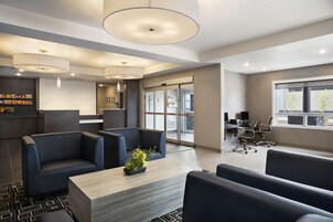 Sala de estar en el lobby