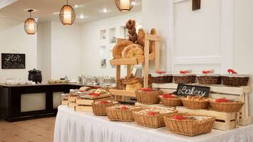 Frokostbuffé er inkludert hver dag