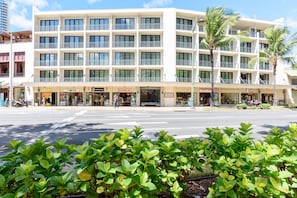 Façade de l’hébergement