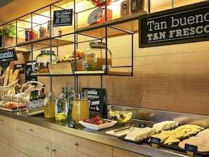 Daily buffet breakfast (EUR 12 per person)