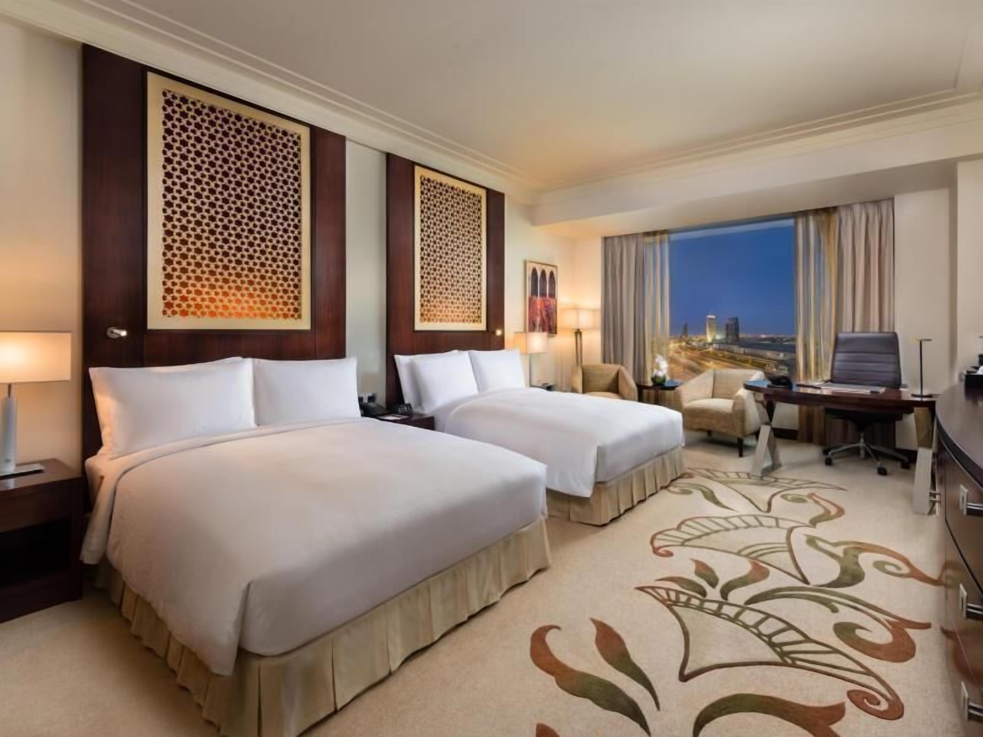 Premium bedding, minibar, in-room safe, desk