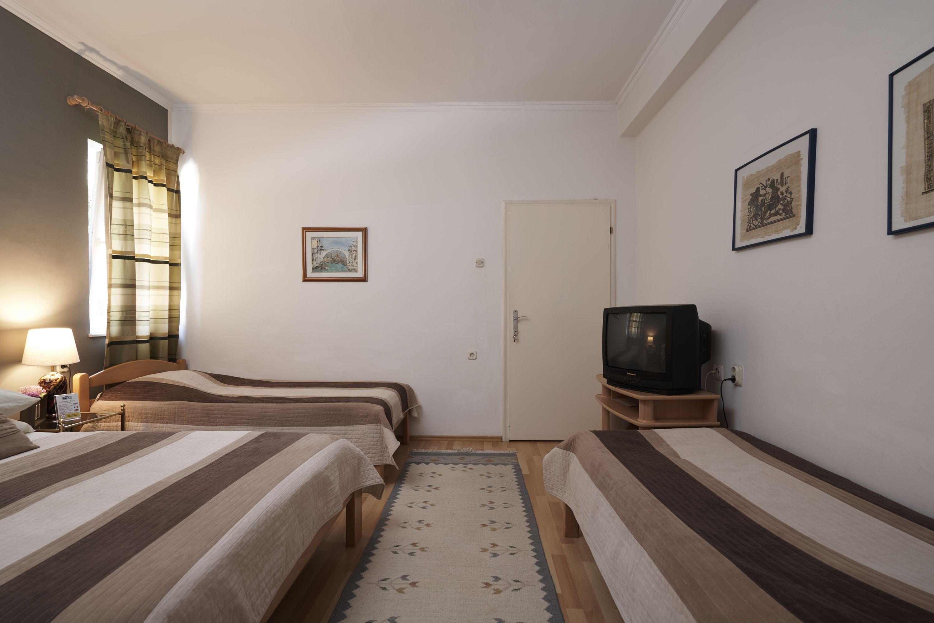 comfort quadruple room, 1 bedroom, accessible, terrace | premium bedding, soundproofing, free wifi