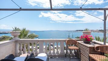 Luxury Suite, Terrace, Sea View | Terrace/patio