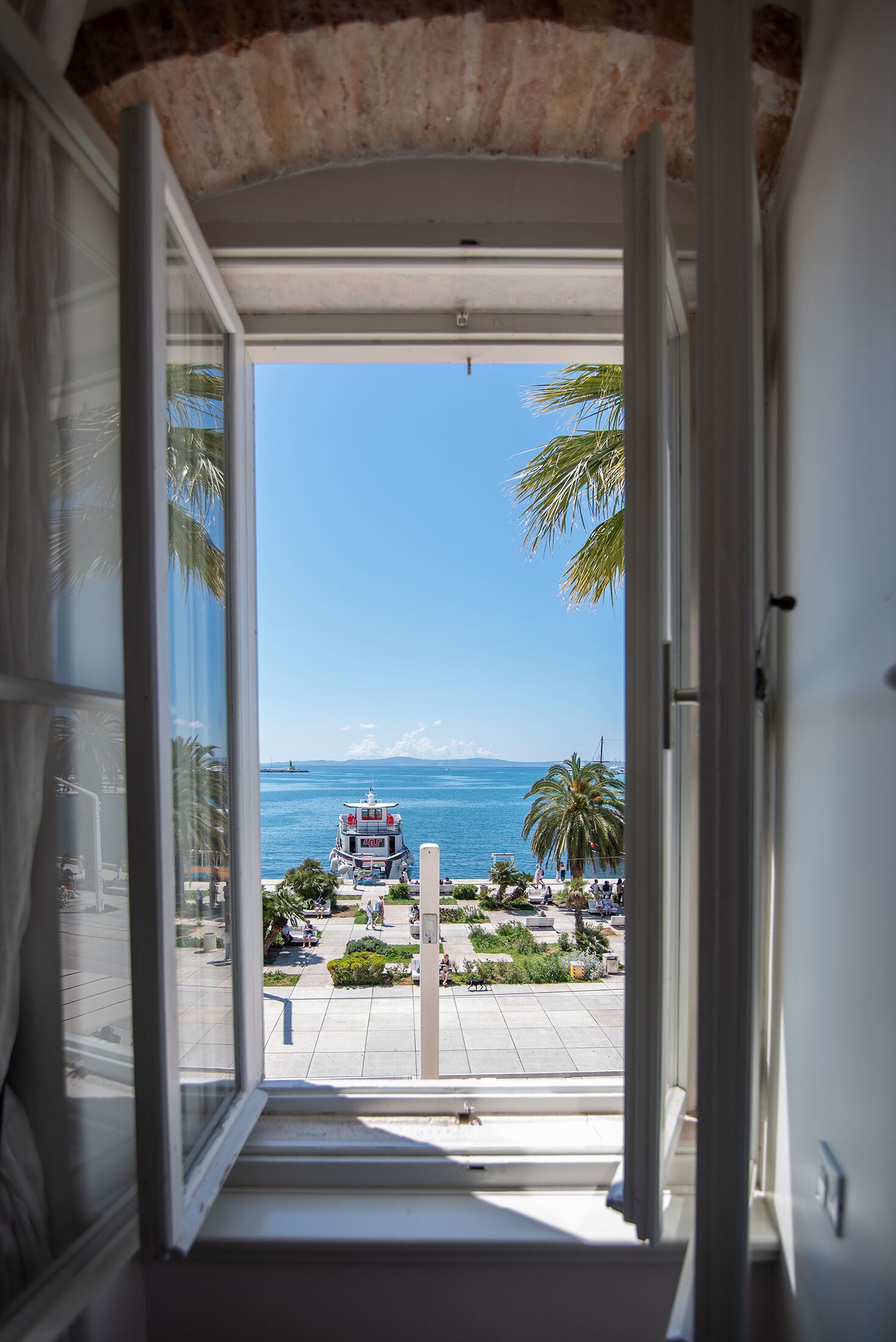 Vue depuis l’hébergement