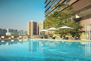 Seasonal outdoor pool