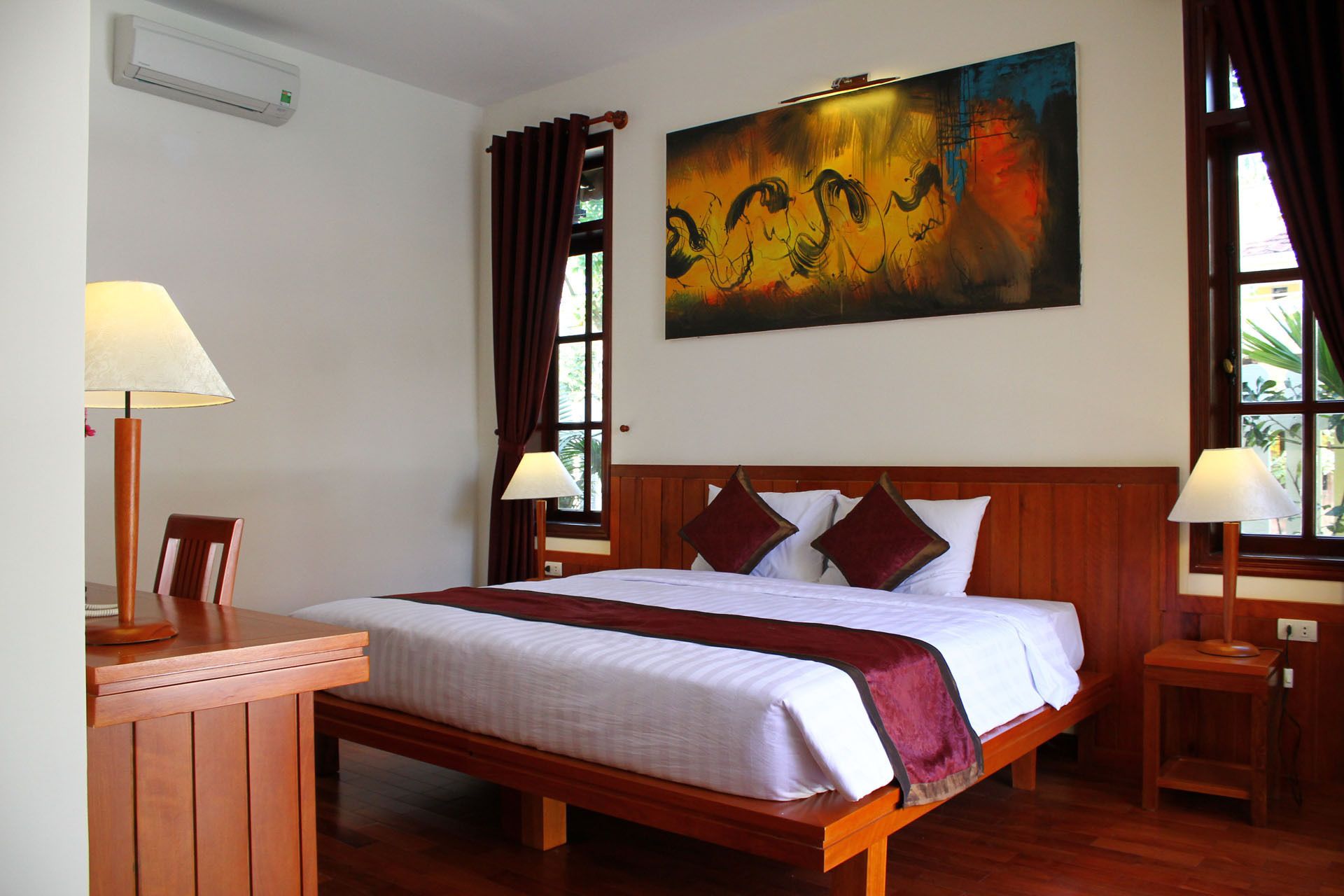 32-inch flat-screen tv with satellite channels, tv