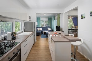 Exclusive Beach Villa You&Me with Jacuzzi | Private kitchen | Fridge, microwave, stovetop, coffee/tea maker