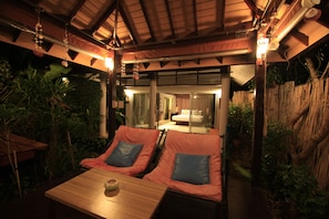 Villa, 1 Double Bed | Living area | 32-inch flat-screen TV with cable channels, TV - Palm Coco Mantra (Koh Samui)