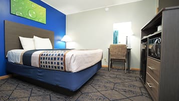 Standardværelse - 1 queensize-seng - ikke-ryger | Individuel indretning, skrivebord, mørklægningsgardiner