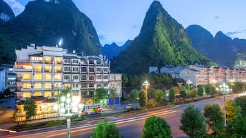 Front of property - evening/night