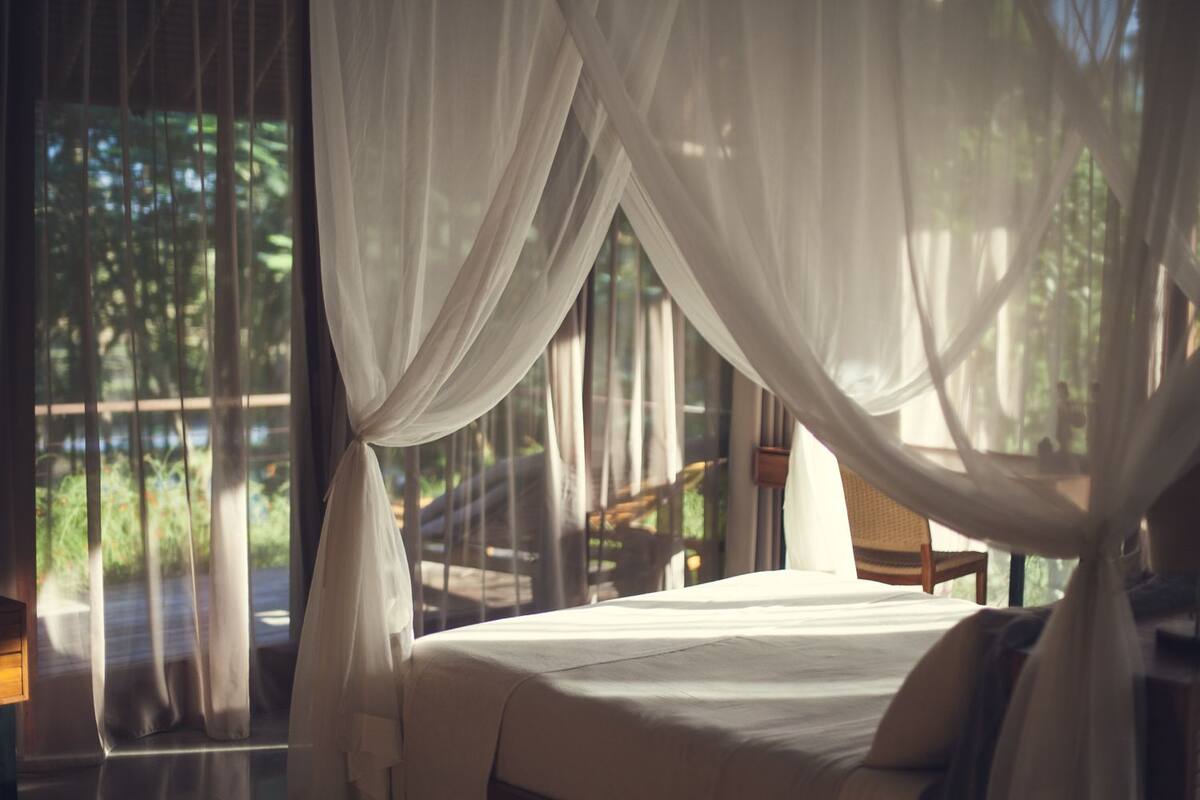 Cadar kapas Mesir, peralatan tempat tidur premium, gebar bulu kapas