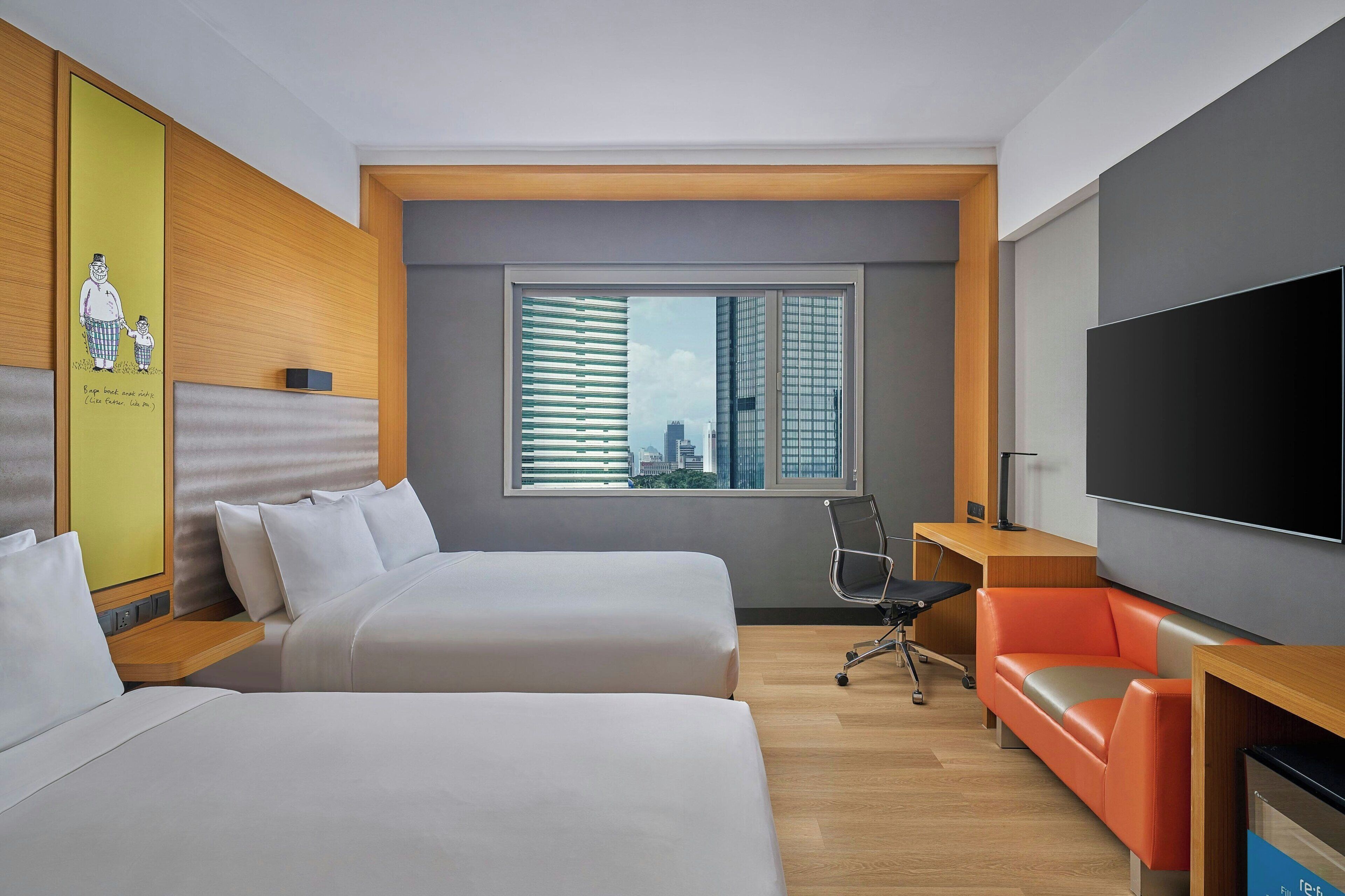 In-room safe, desk, iron/ironing board, free cots/infant beds