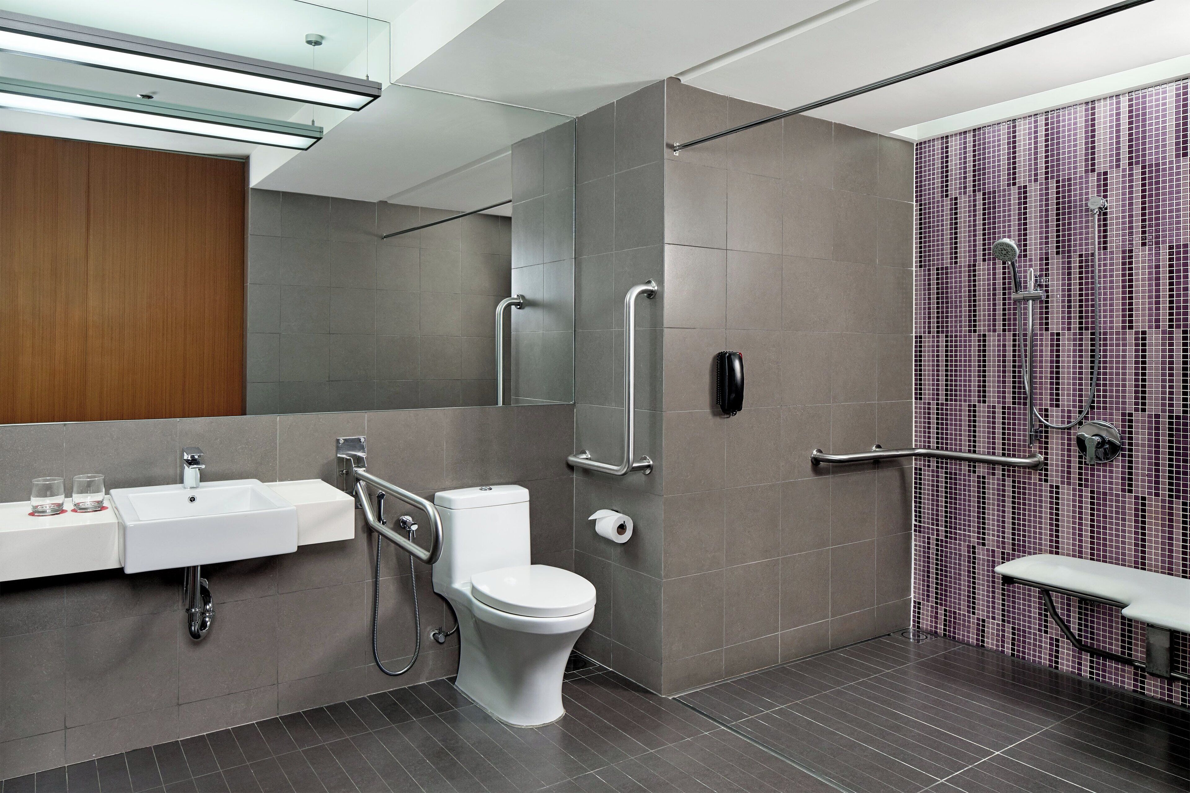 room, 1 king bed, non smoking | bathroom | shower, free toiletries, hair dryer, bathrobes