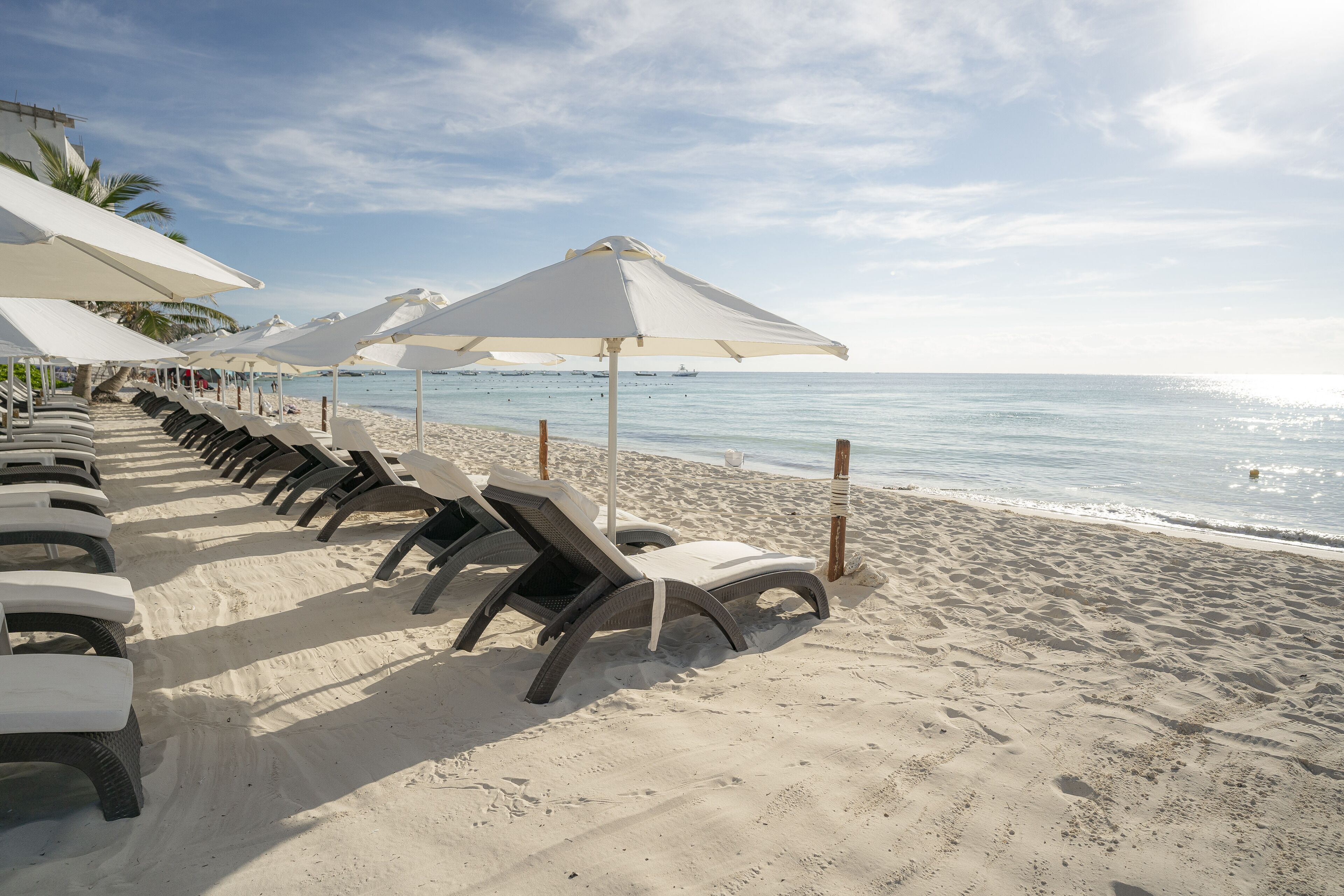 Beach nearby, beach cabanas, sun-loungers, beach umbrellas