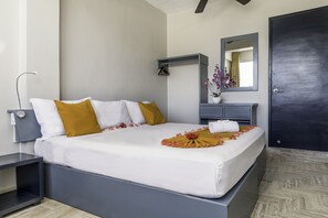 Standard Apartment (Econo Xtudio) | In-room safe, desk, blackout drapes, iron/ironing board