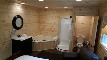 Baita Deluxe, 1 camera da letto | Bagno | Set di cortesia gratuito, asciugacapelli, asciugamani