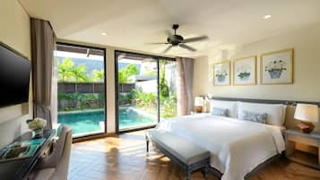 Caja de seguridad en la habitación y escritorio