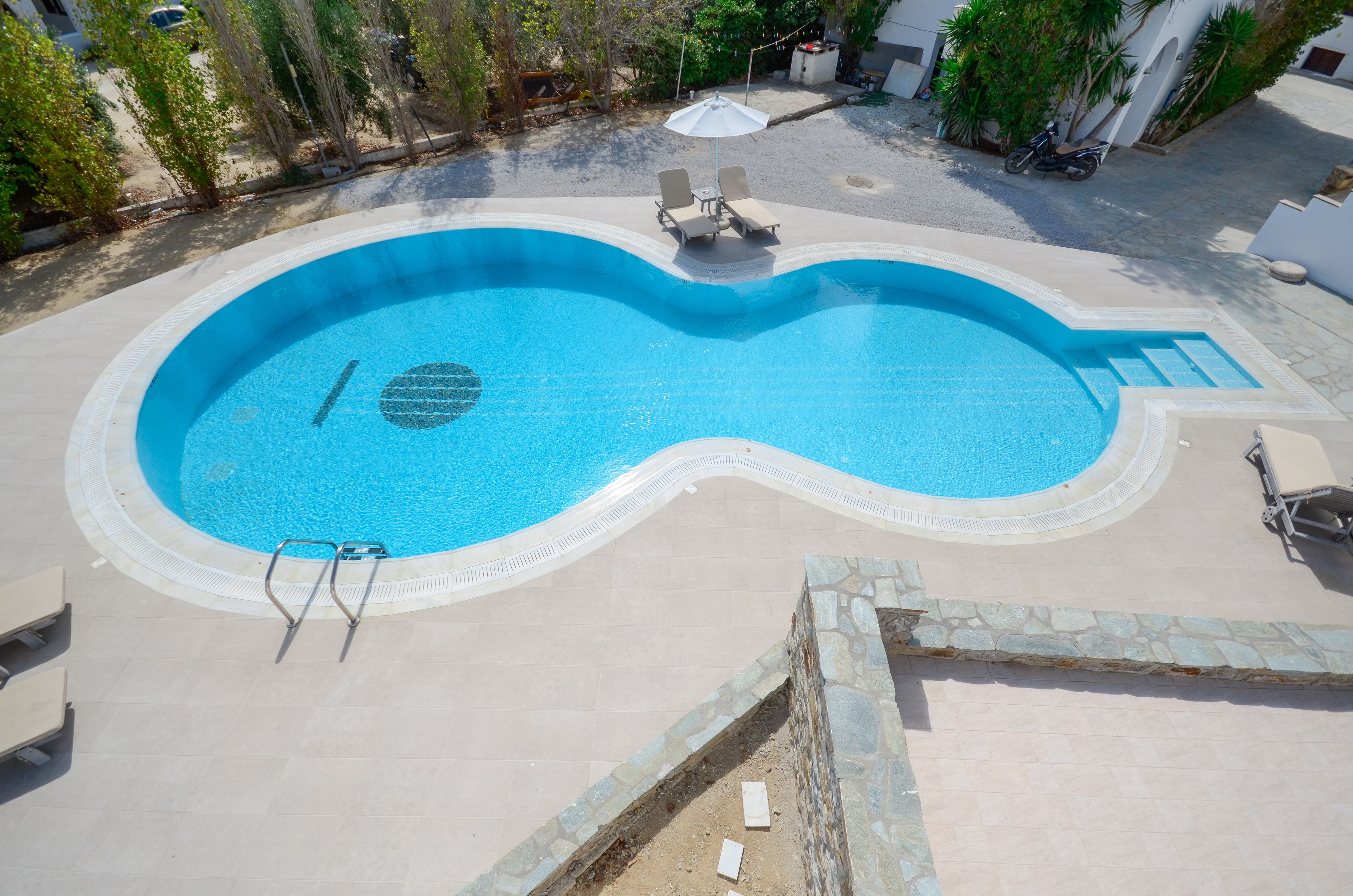 Seasonal outdoor pool