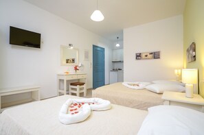 Chambres insonorisées, fer et planche à repasser, lits bébé (gratuits)