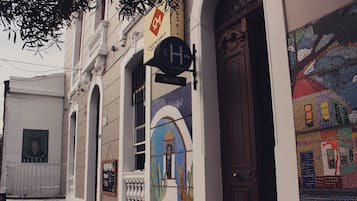 Entrada de la propiedad