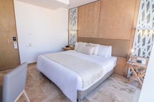 Chambre luxueuse | 1 chambre, literie hypoallergénique, lit avec matelas à plateau-coussin