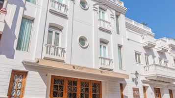 Façade de l’hébergement