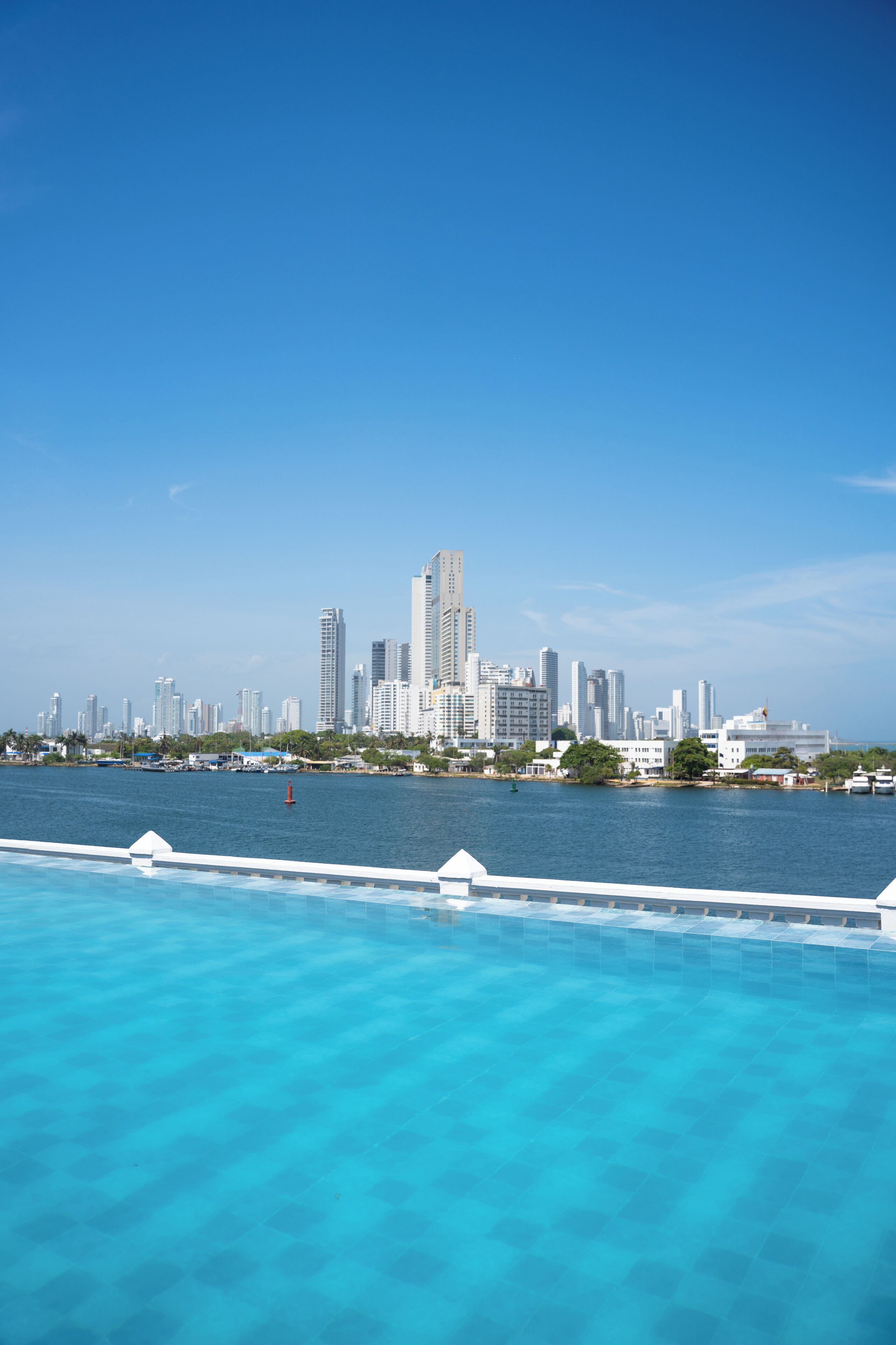Piscina en la azotea