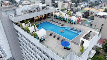Indoor pool, 2 outdoor pools, open 7:00 AM to 9:00 PM, free cabanas