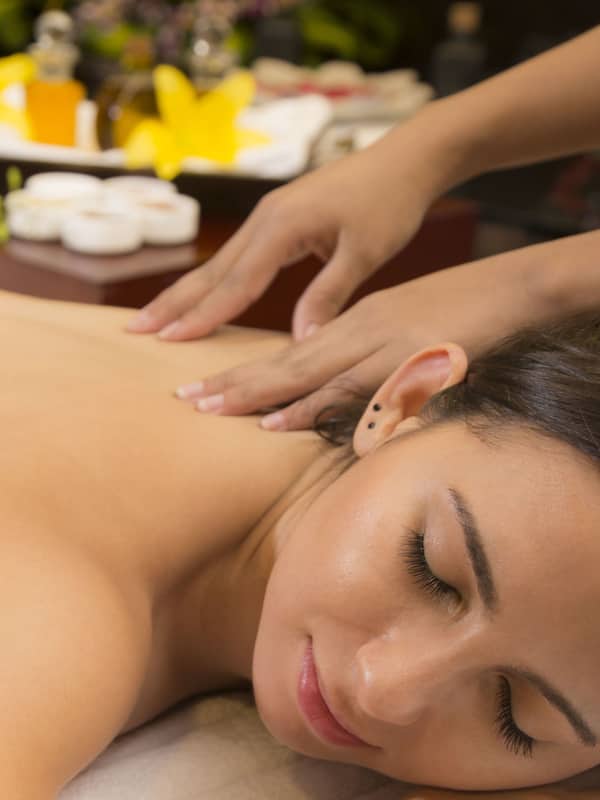 Steam room, body treatments, aromatherapy, deep-tissue massages