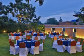 Outdoor banquet area -  Mysore County Retreat (Mysore)
