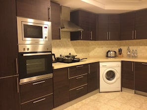 2 bedrooms, in-room safe, soundproofing, iron/ironing board