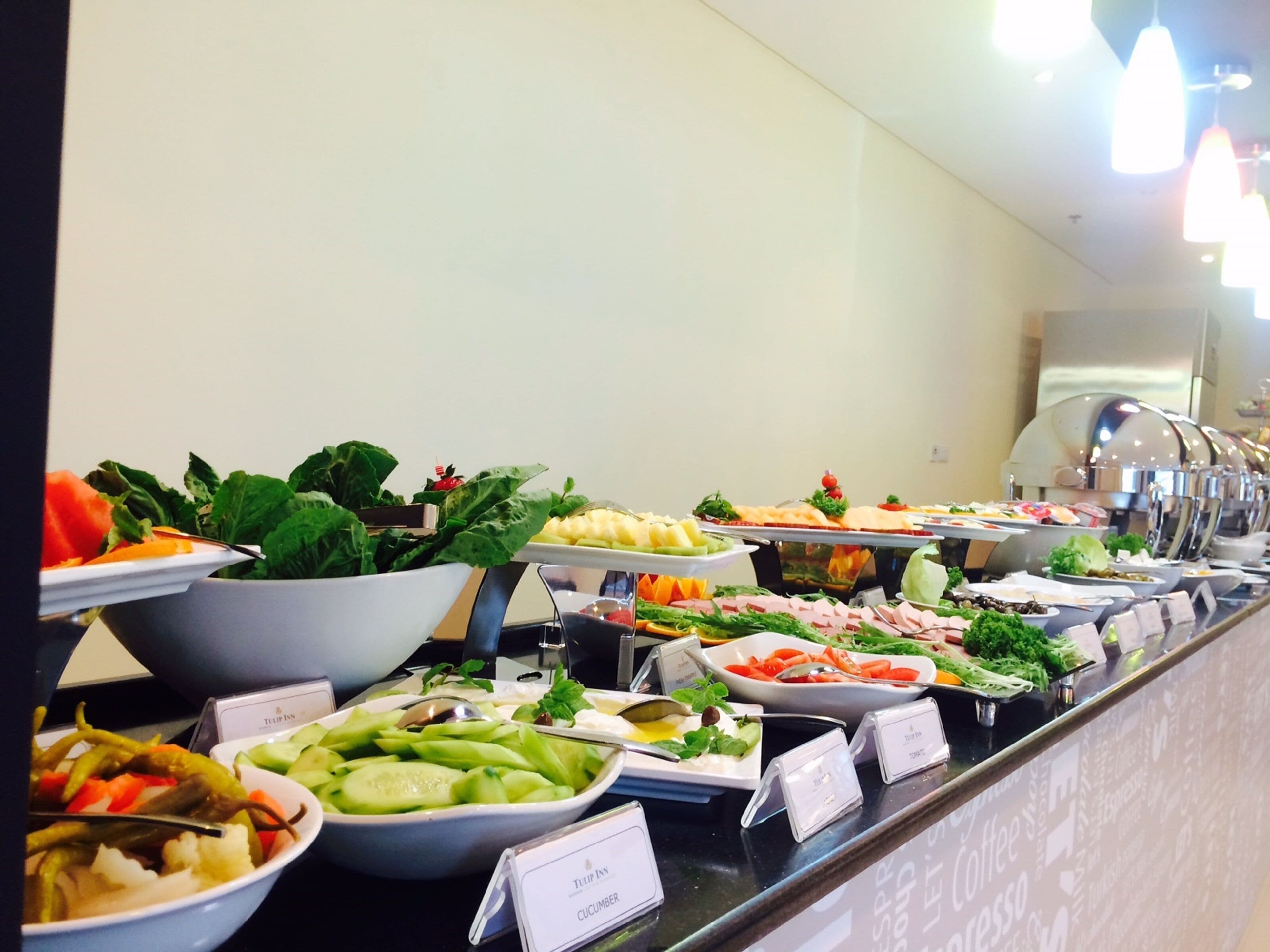 Daily buffet breakfast (BHD 5 per person)