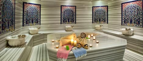 Un sauna, baño turco/hammam, tratamientos corporales, hidroterapia
