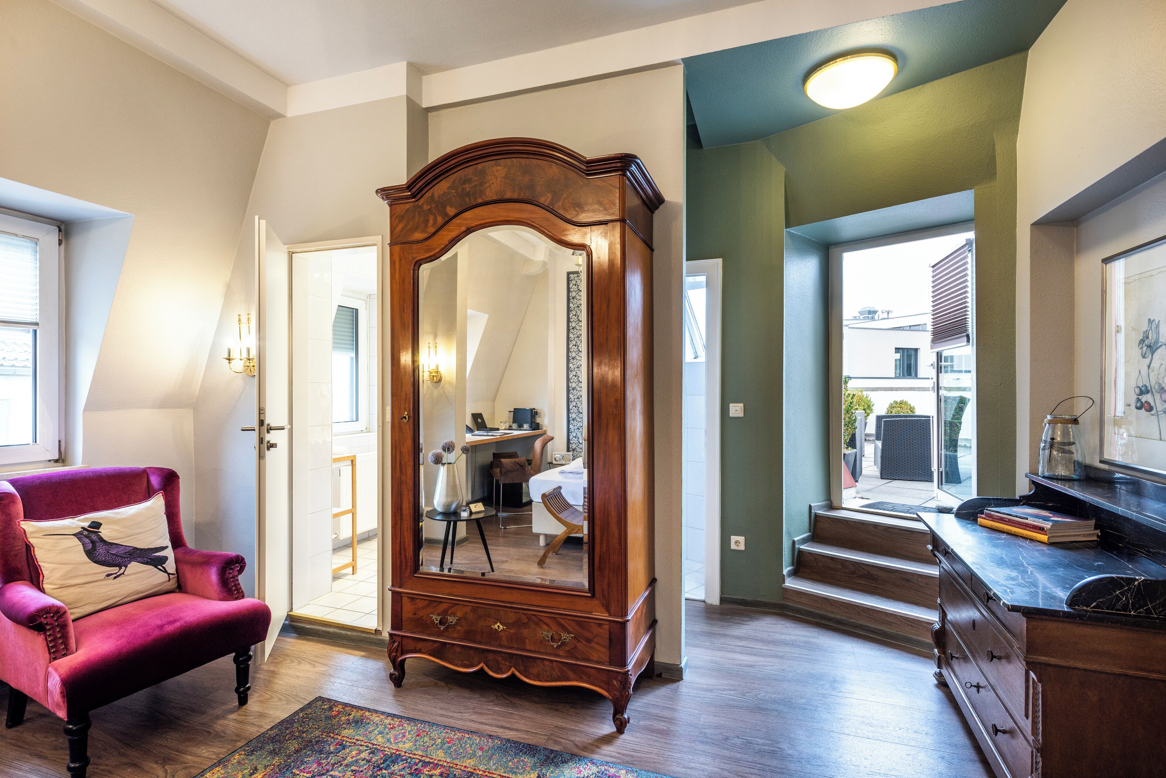 superior double room | hypo-allergenic bedding, minibar, in-room safe, individually decorated