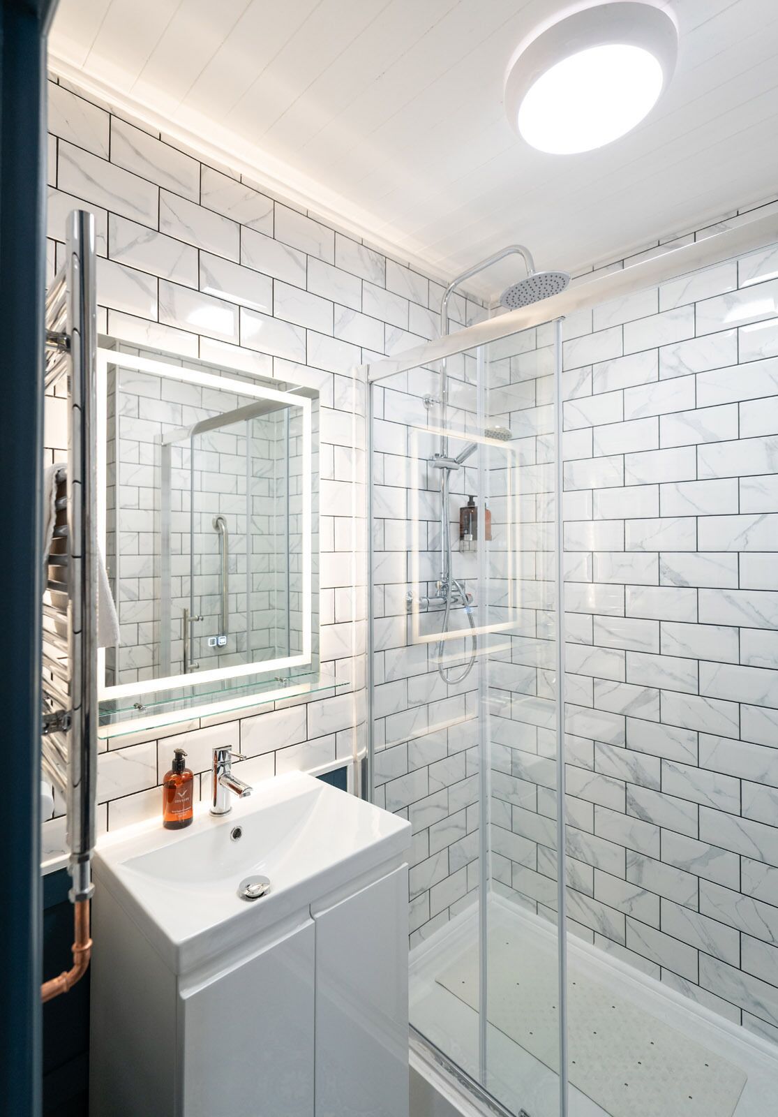 Dobbeltrom, eget bad (with Shower) | Bad