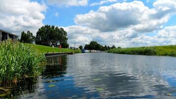 Blick von der Unterkunft
