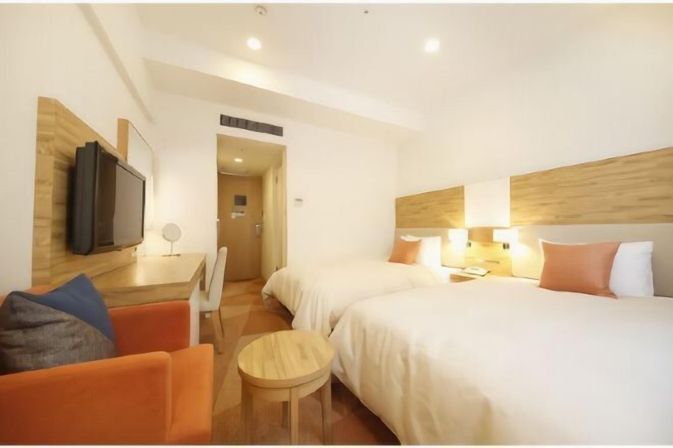 Desk, blackout curtains, soundproofing, iron/ironing board