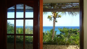 Appartement Duplex, vue mer (Building Studio Apt. with Fan) | Vue de la chambre