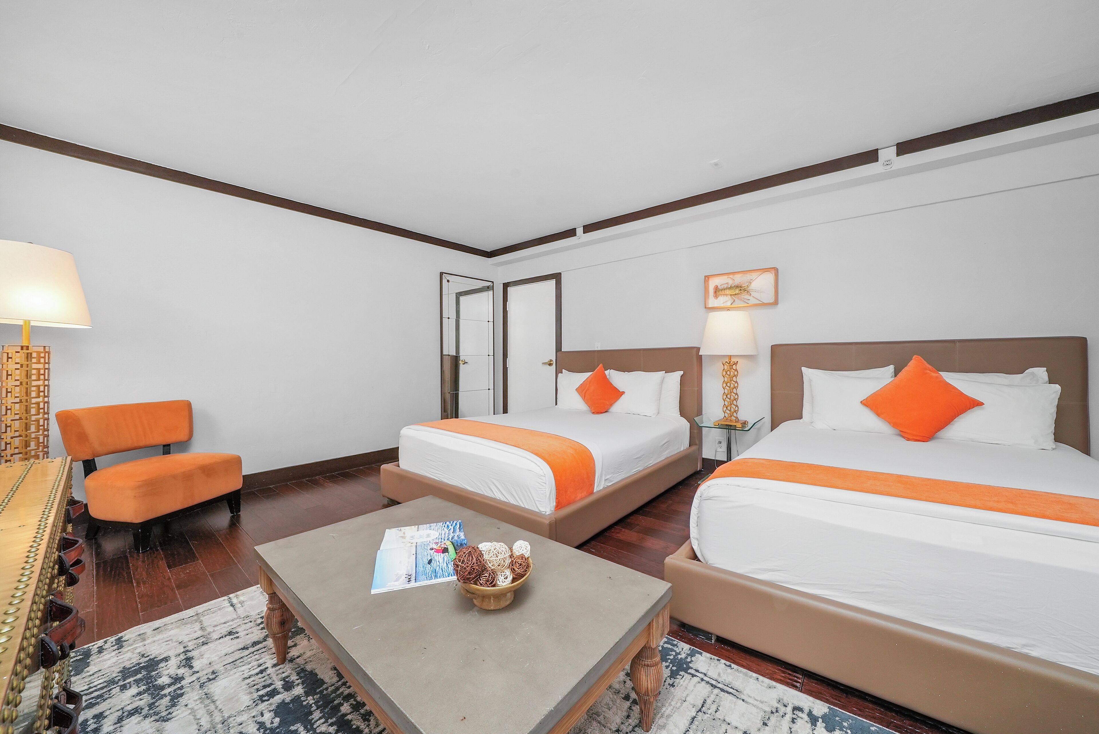 studio, 2 queen beds | 1 bedroom, egyptian cotton sheets, premium bedding, down duvets