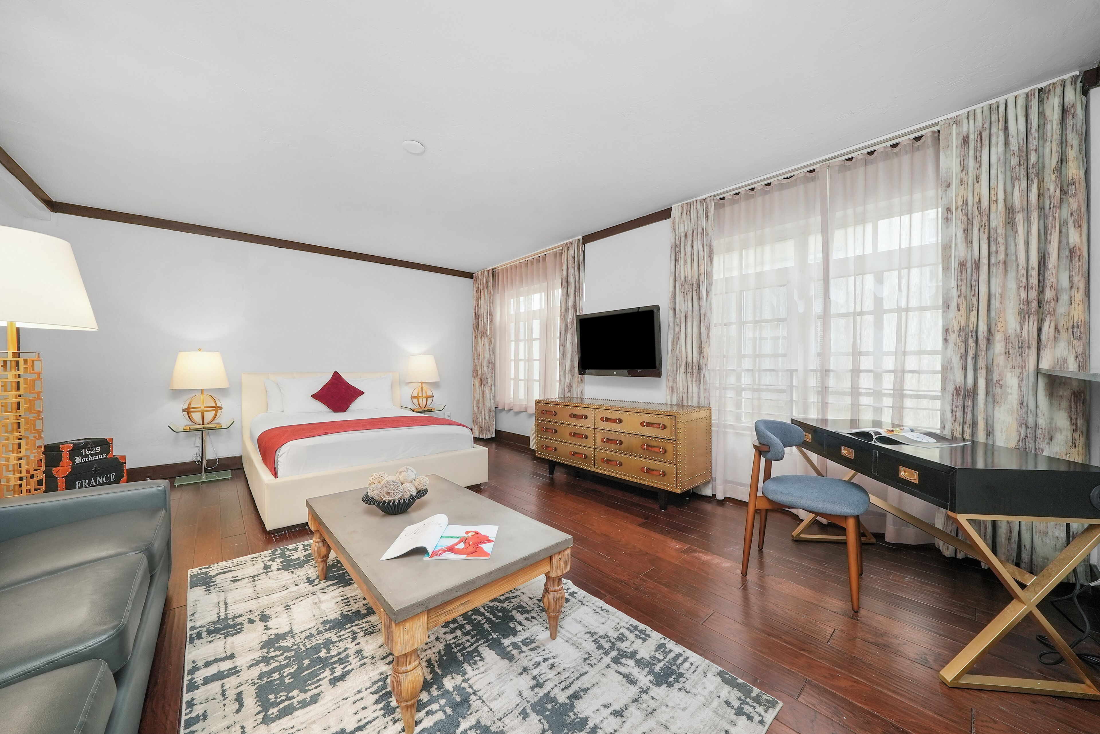 studio suite | 1 bedroom, egyptian cotton sheets, premium bedding, down duvets