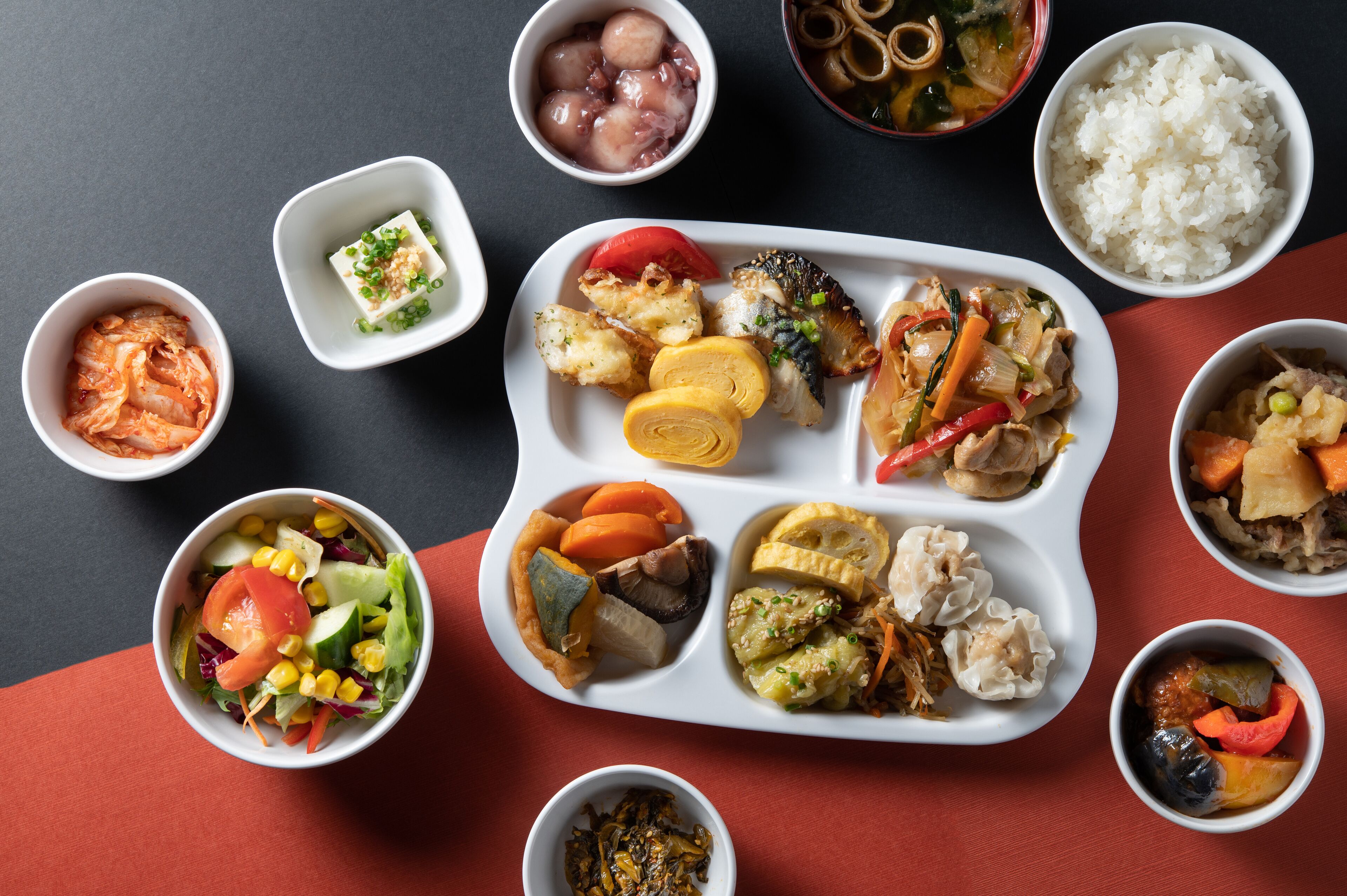 daily buffet breakfast for a fee